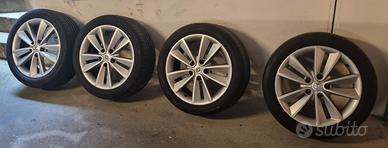 Cerchi 17 pollici 5 fori originali renault