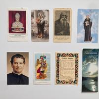 Stock lotto 6 santini santi beati vintage misti