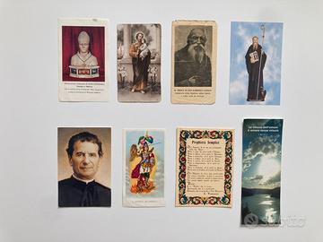 Stock lotto 6 santini santi beati vintage misti