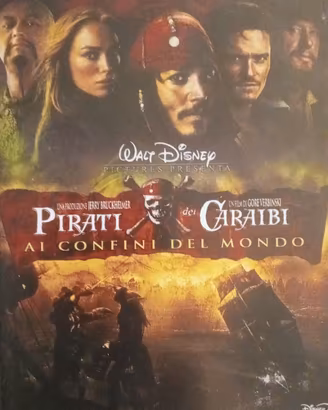 Film DVD Pirata dei Caraibi ai confini del mondo 