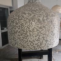 forno pizza legna e gas modello vesuvio 