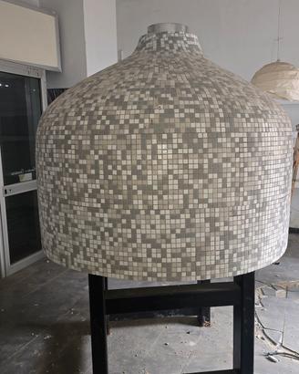 forno pizza legna e gas modello vesuvio 