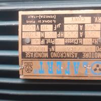 motori elettrici di vari tipi 220