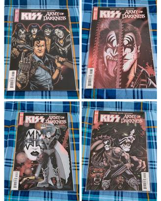 Kiss Army of Darkness Lotto #1,2,3,4 Cover C