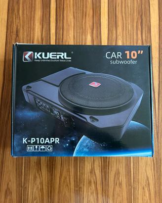 Subwoofer attivo per veicolo