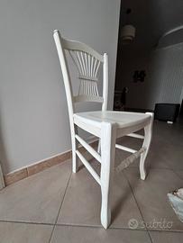 Sedia in legno marca LUBE. Disponibili 4 pz
