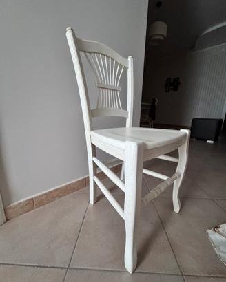 Sedia in legno marca LUBE. Disponibili 4 pz