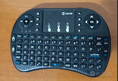 Mini tastiera retroilluminata senza fili con touch