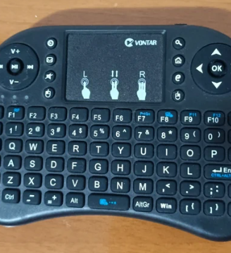 Mini tastiera retroilluminata senza fili con touch