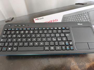 Tastiera wireless Touchpad Trust