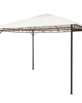 Gazebo da giardino con struttura in acciaio