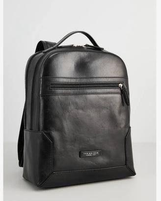 Zaino The Bridge vera pelle nera - Made in 