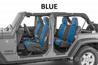 Kit coprisedili neoprene JEEP Wrangler JK 4 porte