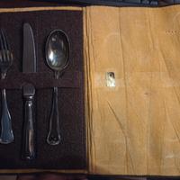 Set posate bimbo in argento