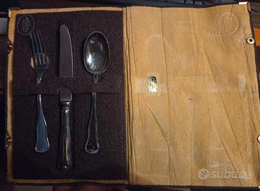 Set posate bimbo in argento