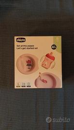 Set prima pappa Chicco rosa