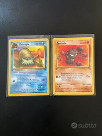 Carte Pokemon Fossil 1a Edizione