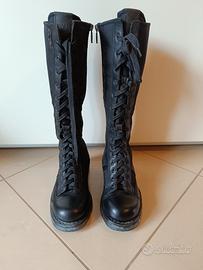 Stivali OXS alti in pelle e nylon Abbigliamento e Accessori In vendita a Palermo