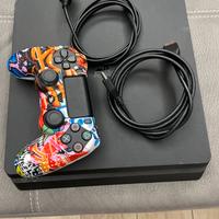 Ps4 1 TB+1 controller+hdmi+cavo di alimentazione