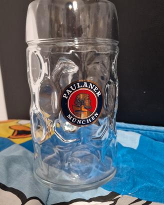 Boccale da birra Paulaner München da 1 litro,