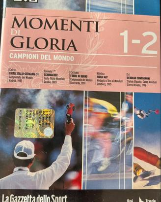2 dvd Momenti di Gloria (Gazzetta dello Sport)