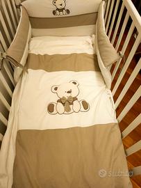 culla erbesi materasso e paracolpi come nuova 