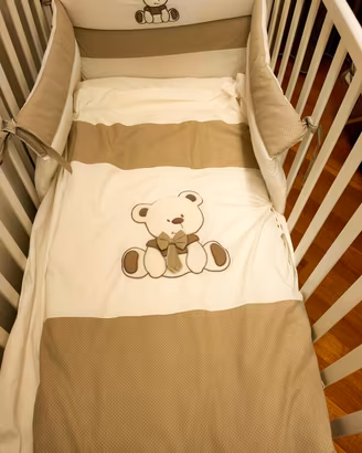 culla erbesi materasso e paracolpi come nuova 