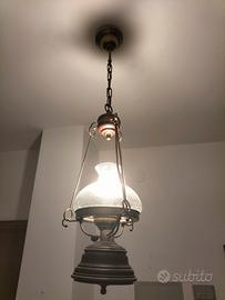lampadario anni 80 