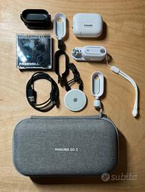 Insta 360 GO2 + Accessori
