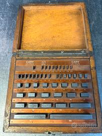 Set completo blocchetti di riscontro CARY Le Locle