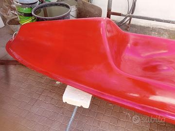 canoa in vetroresina 