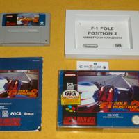 F1 Pole Position 2 GIG Super Nintendo Snes