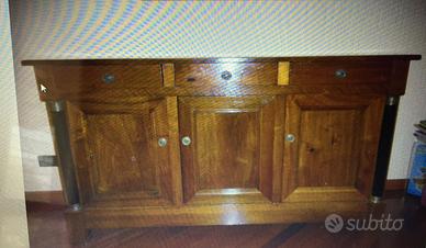 Credenza   Noce in stile impero