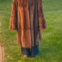 Pelliccia lunga vero visone