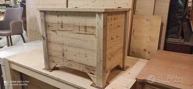 Cassapanca in legno Vecchio