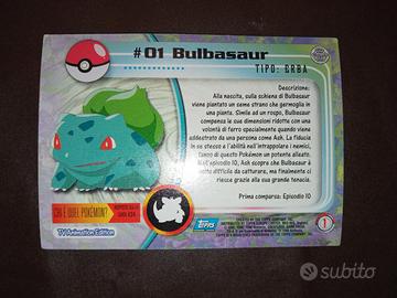 bulbasaur topps