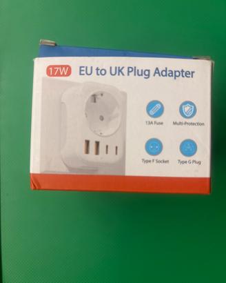 Presa adattatore per UK con usb