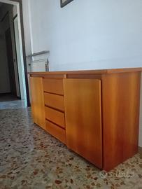 Credenza / Madia in Legno Massello (48x150 cm)