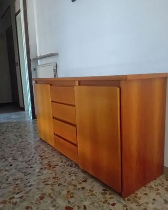Credenza / Madia in Legno Massello (48x150 cm)