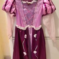 Costume  carnevale Rapunzel .Originale Disneyland