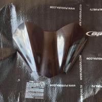 Cupolino sportivo nero fumé per Yamaha X-Max 250