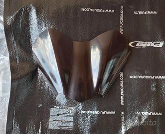 Cupolino sportivo nero fumé per Yamaha X-Max 250