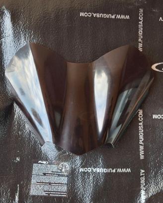 Cupolino sportivo nero fumé per Yamaha X-Max 250