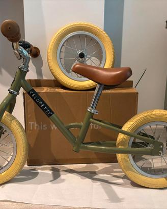 Bici Veloretti bambino evolutiva