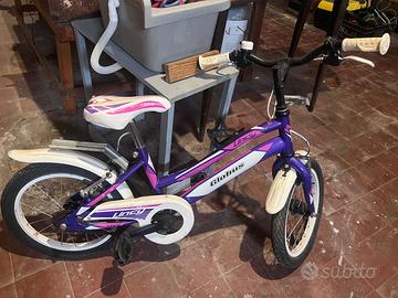 Bicicletta 16 pollici bimba