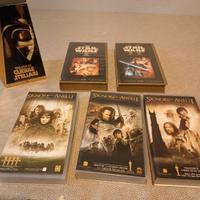 Videocassette Vhs originali Star Wars e altro