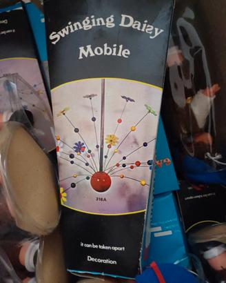 scultura cinetica vintage  sputnik mobile