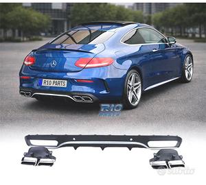 DIFFUSORE MERCEDES CLASSE C C205 COUPÉ 15-18 AMG P