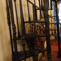 Scala a chiocciola in ghisa