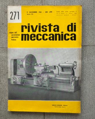 Rivista di meccanica vintage